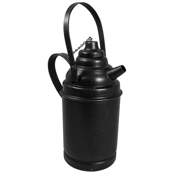 کتری شامورتی 2 لیتری لعابی مدل هیزم‌نوش